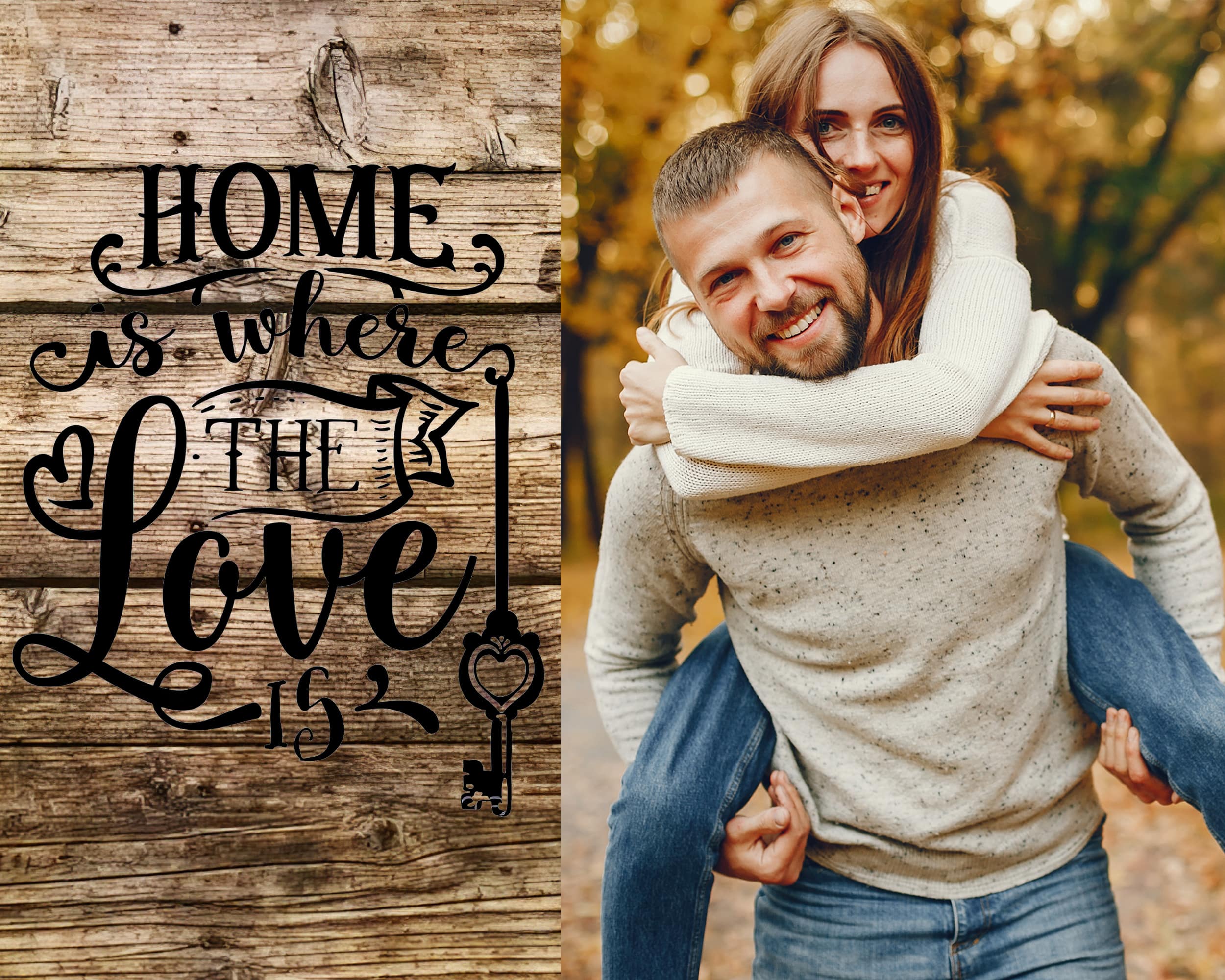 HOME IS WHERE THE LOVE IS