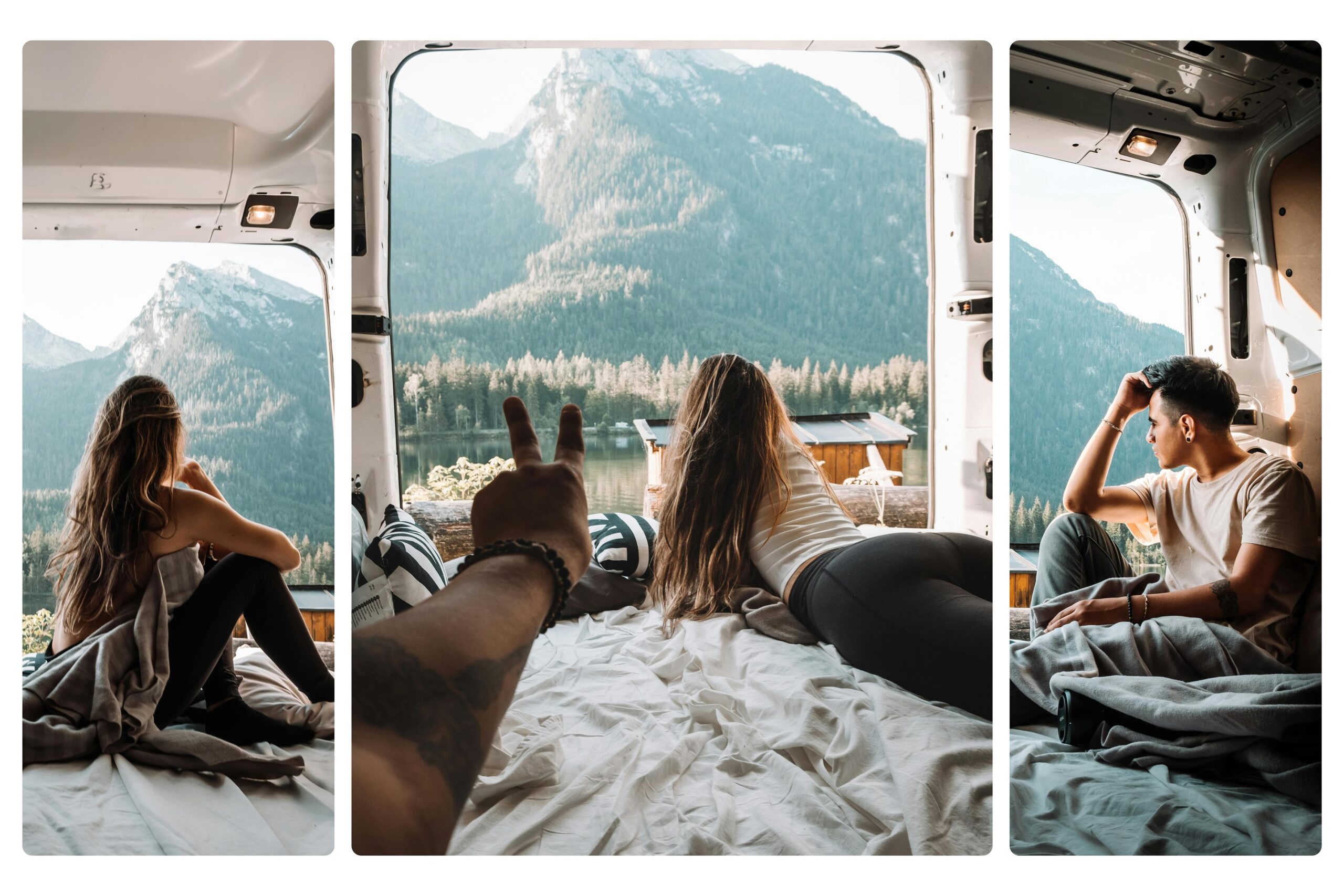 PHOTOCOLLAGE OF THREE PHOTOS